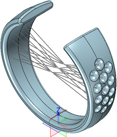 中望3D设计钻石对戒（男戒配钻）（图文教程）,image005.jpg,教程,设计,第5张