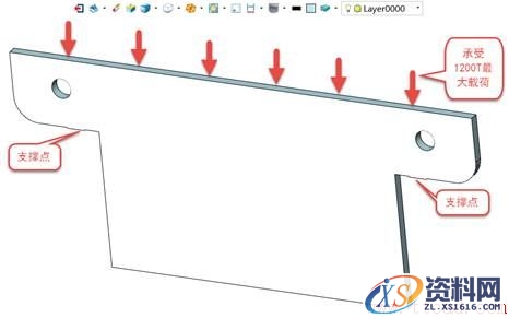 中望3D FEA教程之剪板机受力分析（图文教程）,1.jpg,教程,第1张