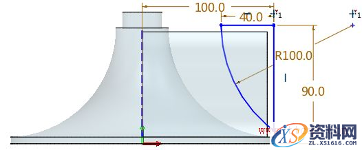 使用中望3D设计叶轮（图文教程）,图7草图.PNG,使用,教程,设计,第7张