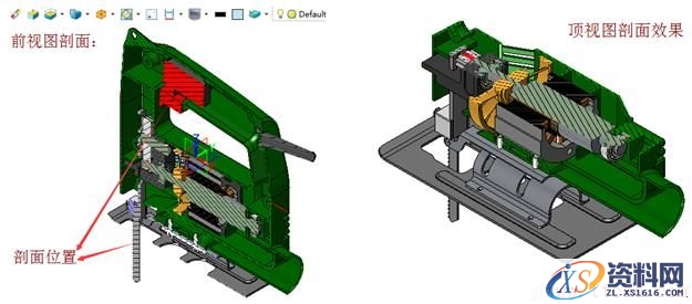 中望3D灵活创建剖视图，支持自定义后处理（图文教程）,5.jpg,剖视图,定义,创建,第5张