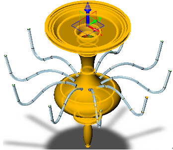 用中望3D进行花瓣吊灯设计（中）（图文教程）,18.jpg,进行,教程,第18张