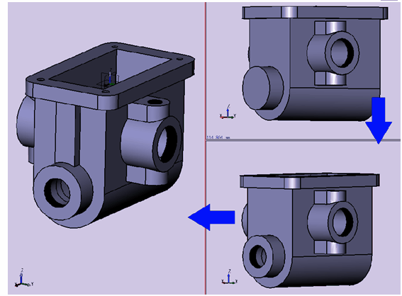 通过中望CAD3D创建涡轮减速器箱体（图文教程）,Click here to open new window,创建,第3张