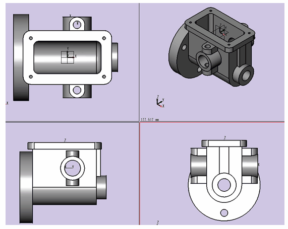 通过中望CAD3D创建涡轮减速器箱体（图文教程）,Click here to open new window,创建,第5张