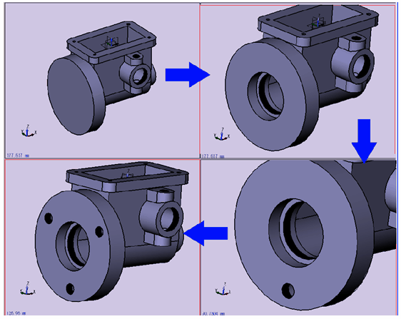 通过中望CAD3D创建涡轮减速器箱体（图文教程）,Click here to open new window,创建,第4张