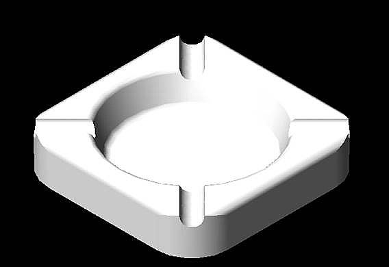 中望CAD绘制烟灰缸教程（图文教程）,中望CAD绘制烟灰缸教程,教程,绘制,CAD,第12张