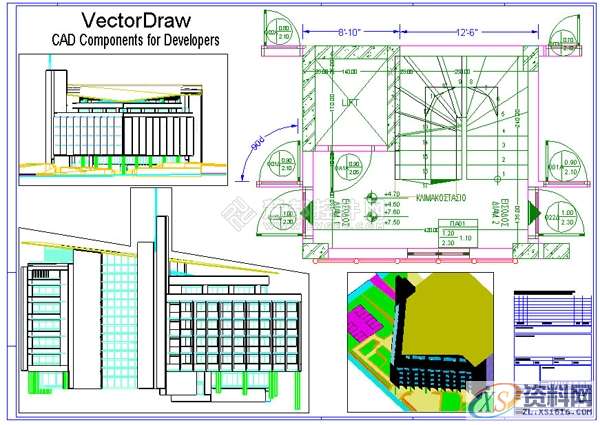 推荐10个非常好用的CAD制图软件,VectorDraw Developer Framework,CAD制图,制图,软件,第1张