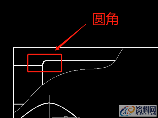 CAD教程：如何在两个对象间建立尖角和圆角,CAD如何绘制两条平行线间的倒圆角,圆角,对象,第5张