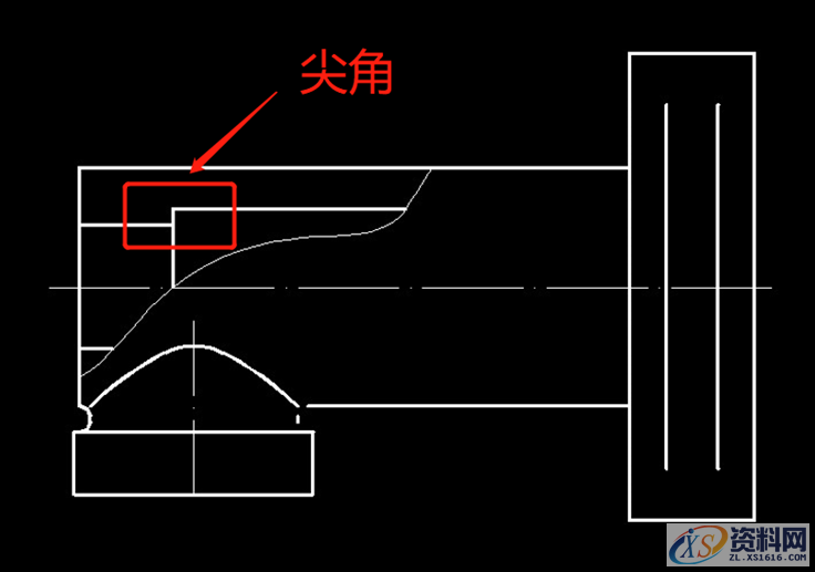 CAD教程：如何在两个对象间建立尖角和圆角,CAD如何绘制两条平行线间的倒圆角,圆角,对象,第8张