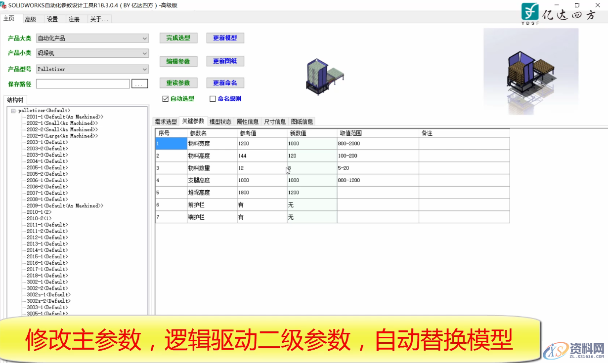 SOLIDWORKS自动化参数设计方法,参数,设计,第2张