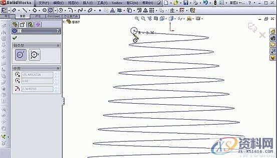 用solidworks三维建模锥形弹簧的方法和步骤,solidworks画弹簧,三维,建模,第5张