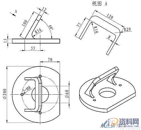 Solidworks三维建模练习题，在学习中的朋友拿走不谢,三维,建模,第5张