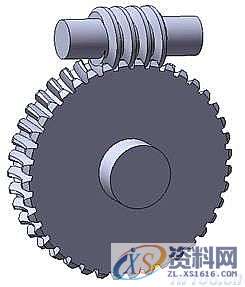 solidworks蜗杆传动的三维建模与动态仿真制作,三维,建模,第3张