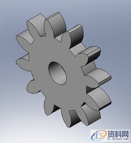 使用Solidwork画齿轮的几种画法,画法,齿轮,使用,第1张