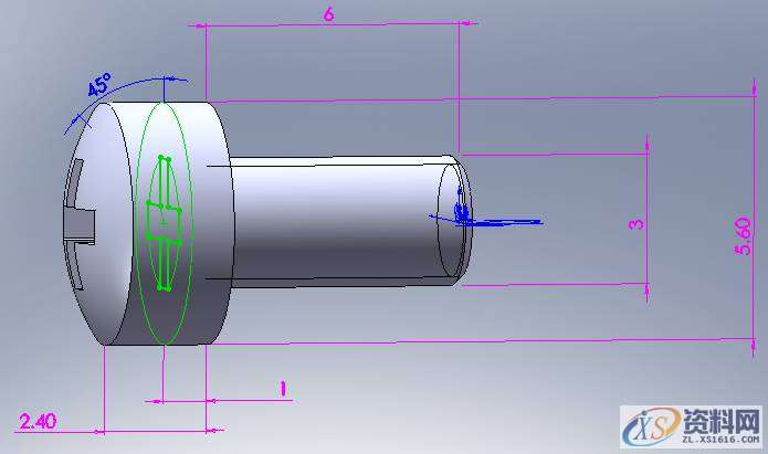 SolidWorks造型十字槽沉头螺钉的标准,造型,SolidWorks,第2张