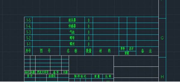 浩辰CAD绘制图纸时添加明细表的操作方法与步骤,浩辰CAD绘制图纸时如何添加明细表？,图纸,绘制,步骤,第7张