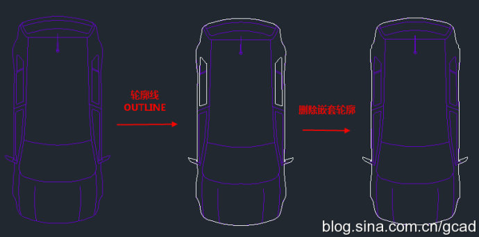 浩辰CAD 2017如何提取轮廓线、制作图块遮挡后面的图形,浩辰CAD_2017提取轮廓线、制作图块遮挡效果,提取,图形,第3张