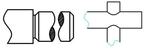 浩辰教程机械2012：（33）断轴和圆柱相贯线绘制（图文教程） ...,CAD,教程,圆柱,绘制,第1张