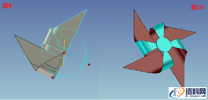 CAXA三维CAD做风车的图文教程,CAXA三维CAD做风车,三维,教程,第3张