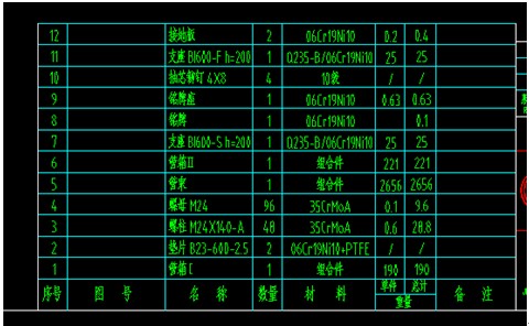 浩辰教程机械2012：(4)表格数据导出（图文教程）,浩辰CAD机械,教程,导出,表格,数据,第1张