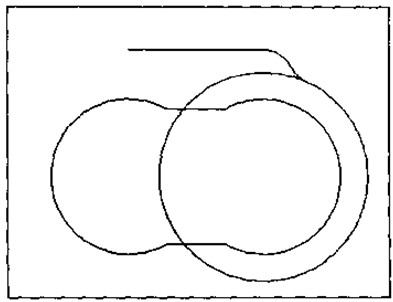 浩辰CAD2011机械_（32）绘制垫片（图文教程）,CAD机械,如图,输入,半径,修剪,第5张