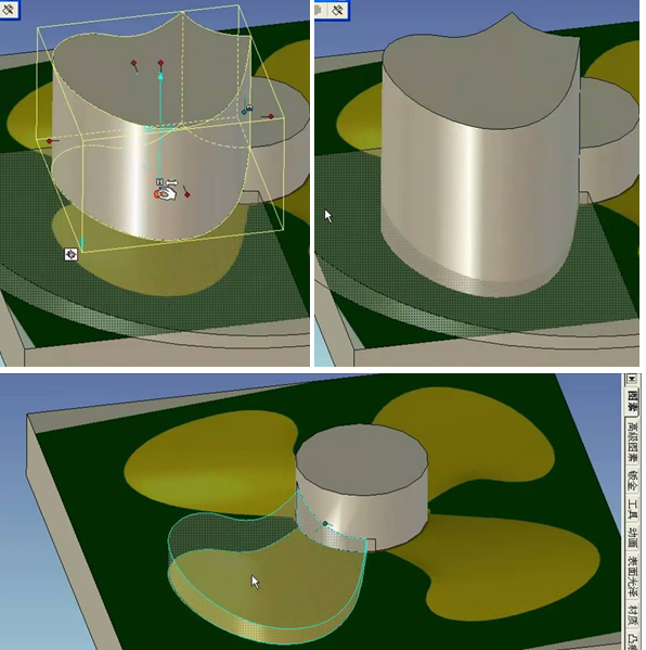 CAXA实体设计快速绘制风扇（图文教程）,CAXA实体设计快速绘制风扇,绘制,实体,第8张