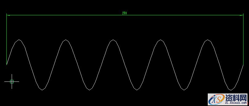 CAXA中绘波浪线（图文教程）,CAXA中绘波浪线,教程,第5张