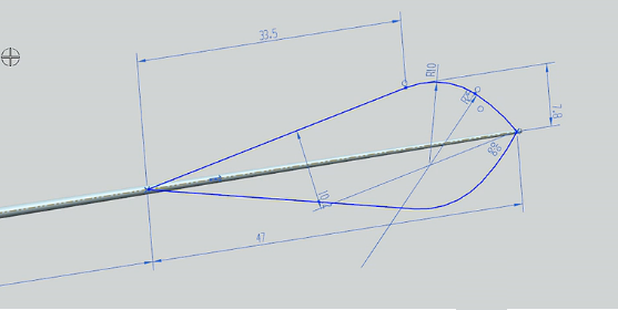 用UGNX软件画羽毛球模型方法与步骤,UGNX建立羽毛球模型,模型,步骤,软件,第8张