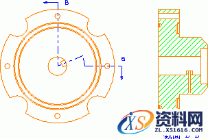 UG基础-旋转剖视图解析(Revolved Section View),UG基础-旋转剖视图(Revolved_Section_View),剖视图,视图,旋转,如图,第1张