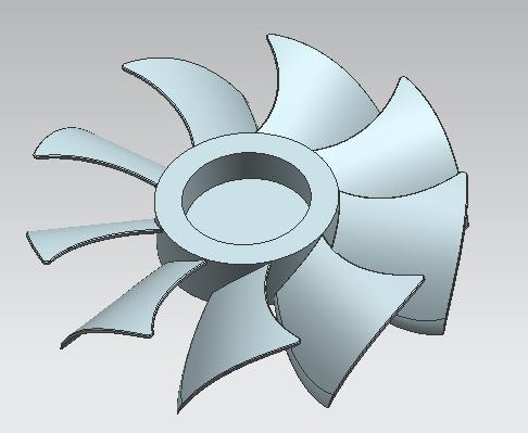 用UGNX建立散热风扇三维模型（图文教程）,用UGNX建立散热风扇三维模型,绘制,半径,面上,圆角,第22张