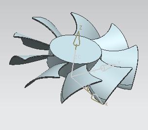 用UGNX建立散热风扇三维模型（图文教程）,用UGNX建立散热风扇三维模型,绘制,半径,面上,圆角,第18张