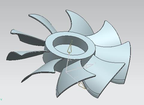 用UGNX建立散热风扇三维模型（图文教程）,用UGNX建立散热风扇三维模型,绘制,半径,面上,圆角,第20张