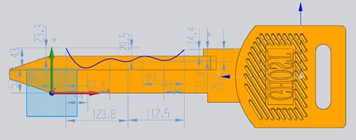 UG建模之钥匙（图文教程）,UG建模之钥匙,下图,拉伸,第20张