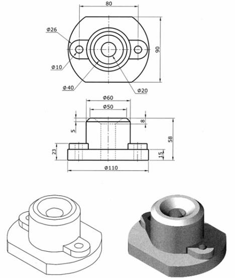 UGNX8.0三维建模练习题（图文教程）,UGNX8.0三维建模练习题,三维,建模,第5张