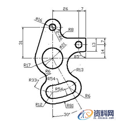 UGNX高级草图练习实例（图文教程）,UGNX高级草图练习实例,草图,实例,第5张