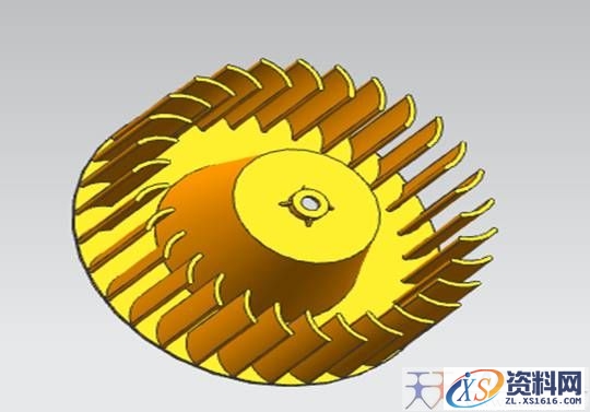 UG建模之离心风扇（图文教程）,UG建模之离心风扇,建模,教程,第10张