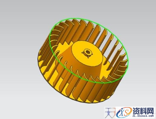 UG建模之离心风扇（图文教程）,UG建模之离心风扇,建模,教程,第11张
