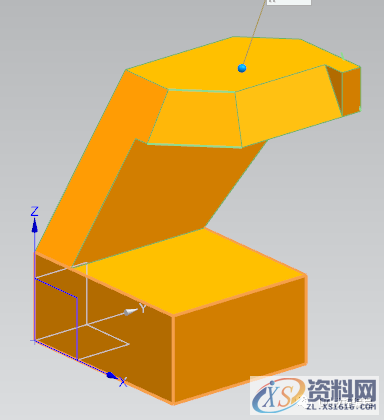 UG10.0建模实例之异形台架的三维造型（图文）,选择,直线,角度,第22张