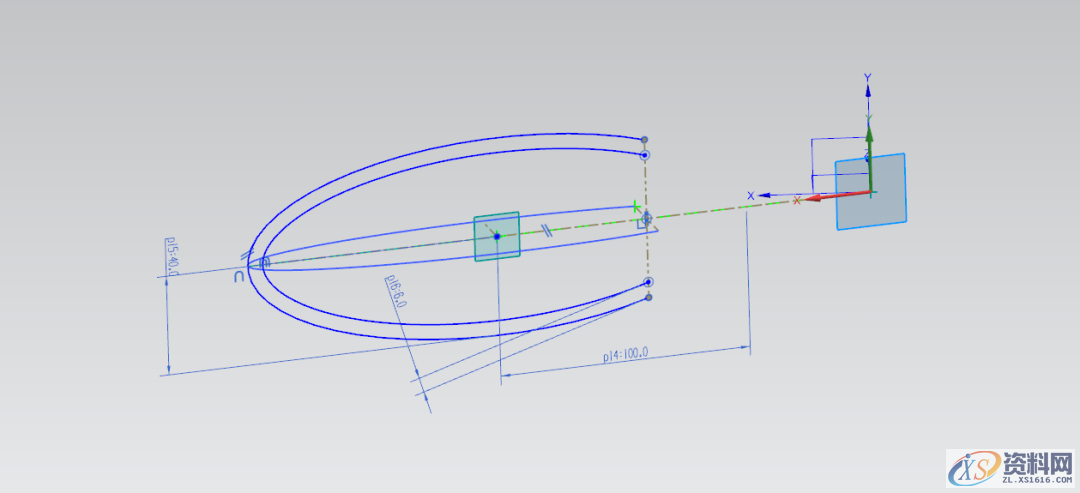 UG NX教程：绘制一个三叉回旋镖,曲线,培训,绘制,电商,第4张