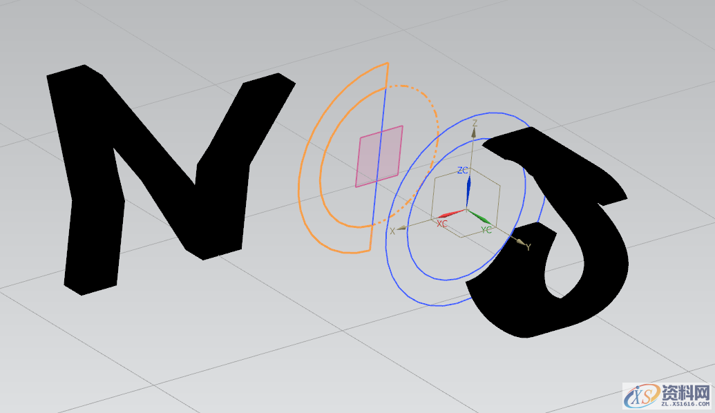 UG NX教程：绘制一个yes or no视觉体,拉伸,草图,绘制,一个,培训,第17张