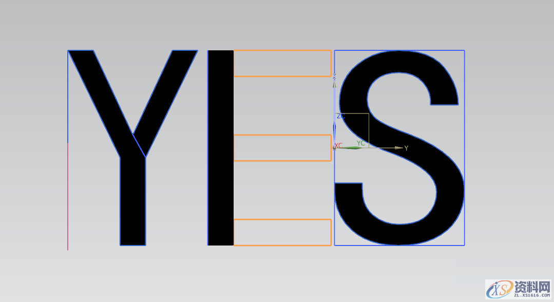 UG NX教程：绘制一个yes or no视觉体,拉伸,草图,绘制,一个,培训,第19张