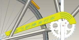 用Pro/E软件设计自行车整个结构流程,Pro/E软件设计自行车,单击,造型,选择,装配,第28张
