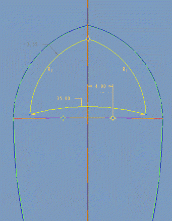 Pro/E软件创建飞机模型操作步骤,Pro/E软件创建飞机模型,单击,如图,曲面,完成,第33张