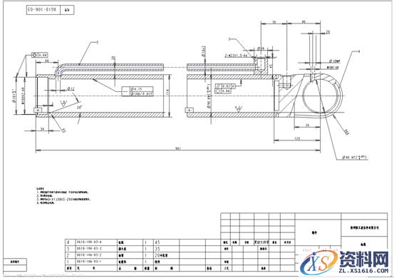 Pro/E工程图教程-(16)缸筒装配图（图文教程）,Pro/E工程图教程-(16)缸筒装配图,装配图,教程,第34张