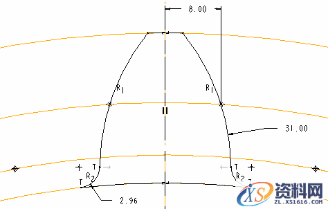 Pro/E绘制斜齿轮的方法（图文教程）,Pro/E绘制斜齿轮的方法,如图,曲线,输入,第21张