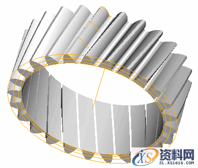 Pro/E绘制斜齿轮的方法（图文教程）,Pro/E绘制斜齿轮的方法,如图,曲线,输入,第39张