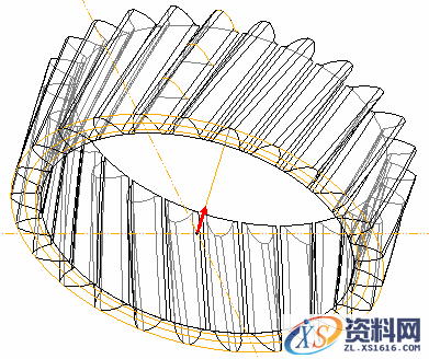 Pro/E绘制斜齿轮的方法（图文教程）,Pro/E绘制斜齿轮的方法,如图,曲线,输入,第42张