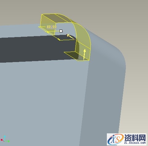 Pro/E拉伸命令的小技巧（图文教程）,Pro/E拉伸命令的小技巧,拉伸,一个,实例,命令,第4张