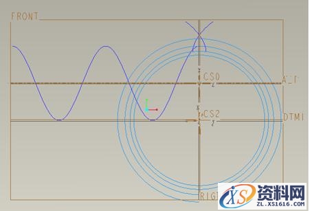 Pro/E渐开线圆柱蜗杆教程（图文教程）,Pro/E渐开线圆柱蜗杆教程,直径,如图,第4张