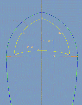 Pro/E软件创建飞机模型(图文教程),Pro/E软件创建飞机模型,单击,如图,曲面,完成,第33张