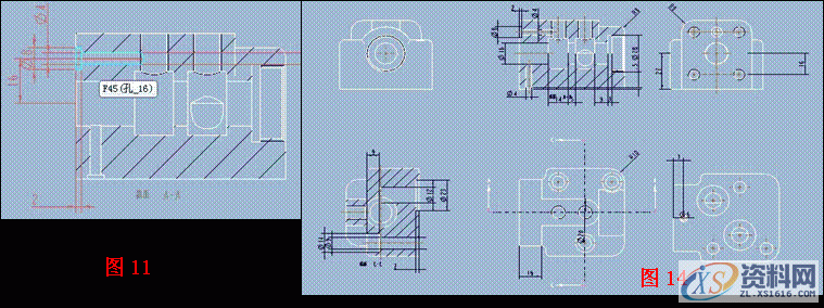 ProE5.0工程图建立教程,单击,选择,符号,视图,输入,第28张